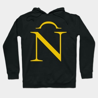 Capital letter eñe in Ibarra Real (yellow, gold) Hoodie